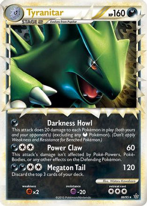Tyranitar 88/95 - HSUnleashed Holofoil - Poke-Collect