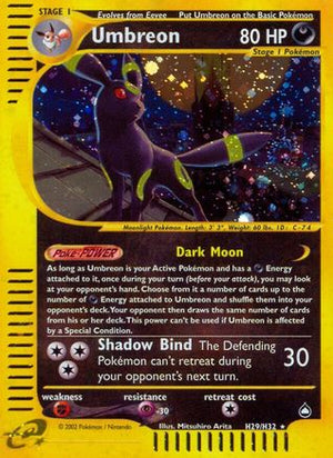 Umbreon H29/147 - Aquapolis Holofoil - Poke-Collect