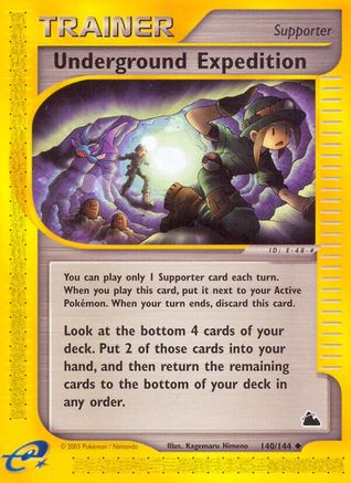 Underground Expedition 140/144 - Skyridge Reverse Holofoil - Poke-Collect