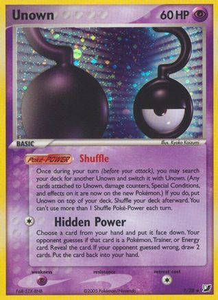 Unown ?/115 - Unseen Forces Holofoil - Poke-Collect