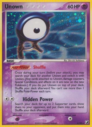 Unown A/115 - Unseen Forces Holofoil - Poke-Collect