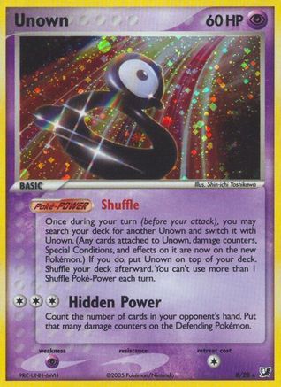 Unown B/115 - Unseen Forces Holofoil - Poke-Collect