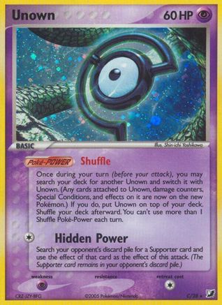 Unown C/115 - Unseen Forces Holofoil - Poke-Collect