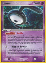Unown E/115 - Unseen Forces Holofoil - Poke-Collect