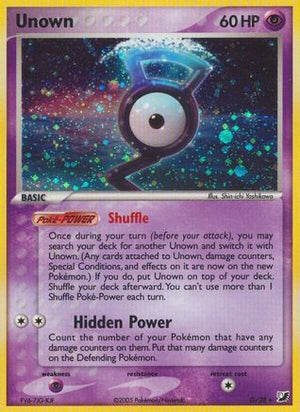 Unown G/115 - Unseen Forces Holofoil - Poke-Collect