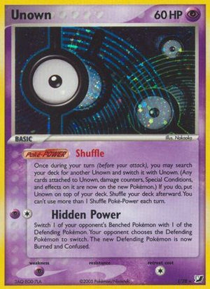 Unown I/115 - Unseen Forces Holofoil - Poke-Collect