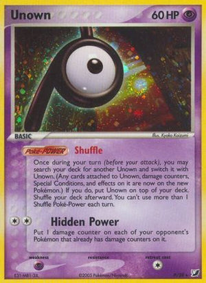 Unown P/115 - Unseen Forces Holofoil