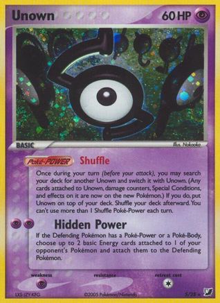 Unown S/115 - Unseen Forces Holofoil - Poke-Collect