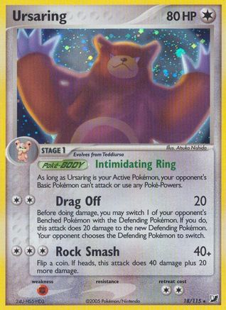 Ursaring 18/115 - Unseen Forces Holofoil - Poke-Collect