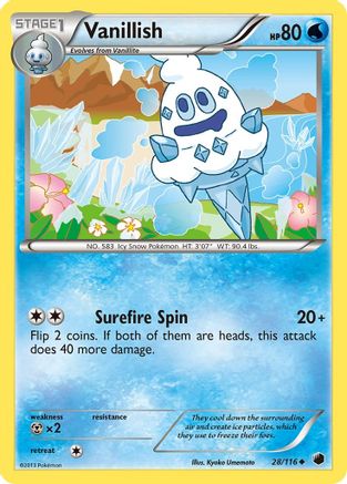 Vanillish 28/116 - Plasma Freeze - Poke-Collect