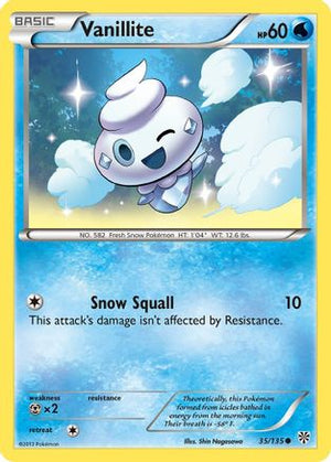 Vanillite 35/135 - Plasma Storm - Poke-Collect