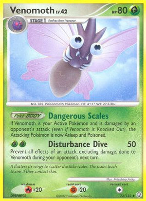 Venomoth 73/132 - Secret Wonders