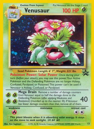 Venusaur 13/53 - Wizards Black Star Promos Holofoil