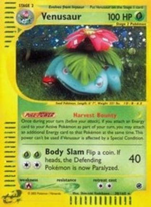 Venusaur 30/165 - Expedition Base Set Holofoil - Poke-Collect