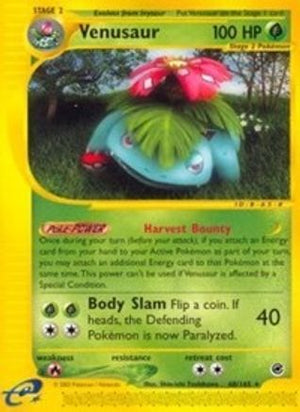 Venusaur 68/165 - Expedition Base Set Reverse Holofoil - Poke-Collect