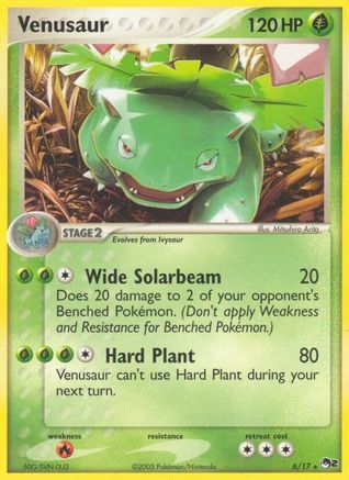 Venusaur 6/17 - POP Series 2 - Poke-Collect