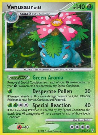 Venusaur 13/147 - Supreme Victors Holofoil - Poke-Collect