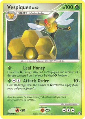 Vespiquen 39/130 - Diamond & Pearl Reverse Holofoil - Poke-Collect