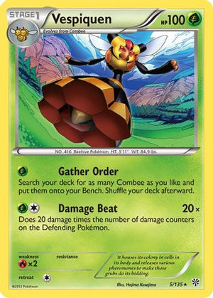 Vespiquen 5/135 - Plasma Storm - Poke-Collect