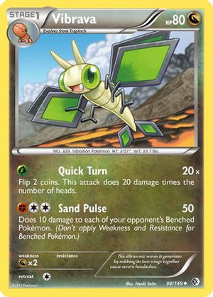 Vibrava 98/149 - Boundaries Crossed Reverse Holofoil - Poke-Collect