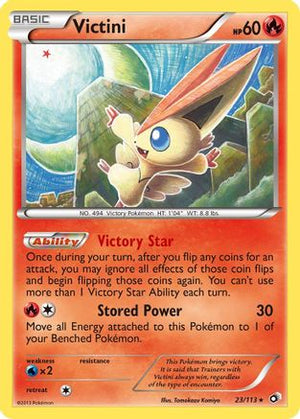 Victini 23/113 - Legendary Treasures Holofoil - Poke-Collect