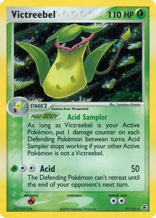 Victreebel 17/112 - FireRed & LeafGreen Reverse Holofoil - Poke-Collect
