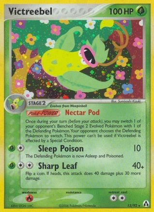 Victreebel 13/92 - Legend Maker Reverse Holofoil - Poke-Collect