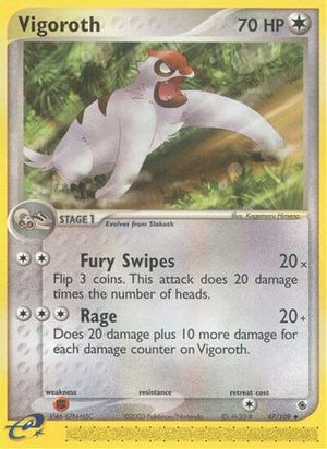 Vigoroth 47/109 - Ruby & Sapphire - Poke-Collect