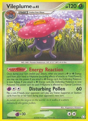 Vileplume 45/146 - Legends Awakened Reverse Holofoil