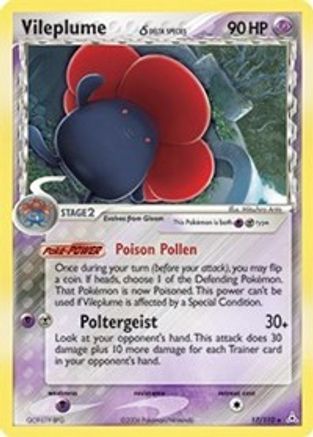 Vileplume δ 17/110 - Holon Phantoms Reverse Holofoil - Poke-Collect