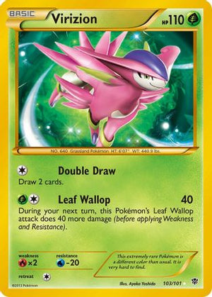Virizion 103/101 - Plasma Blast Holofoil - Poke-Collect