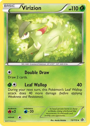 Virizion 15/113 - Legendary Treasures Holofoil - Poke-Collect