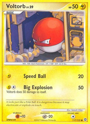 Voltorb 117/132 - Secret Wonders - Poke-Collect