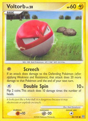 Voltorb 80/100 - Stormfront Reverse Holofoil