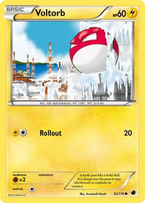 Voltorb 32/116 - Plasma Freeze Reverse Holofoil - Poke-Collect