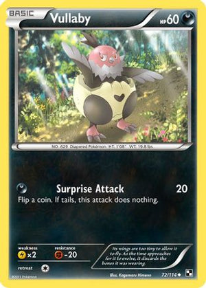Vullaby 72/114 - Black & White - Poke-Collect