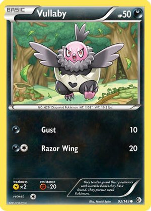 Vullaby 92/149 - Boundaries Crossed Reverse Holofoil - Poke-Collect