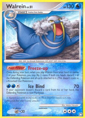 Walrein 39/123 - Mysterious Treasures Reverse Holofoil - Poke-Collect