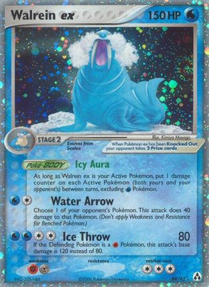 Walrein ex 89/92 - Legend Maker Holofoil - Poke-Collect