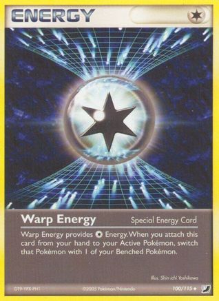 Warp Energy 100/115 - Unseen Forces Reverse Holofoil - Poke-Collect