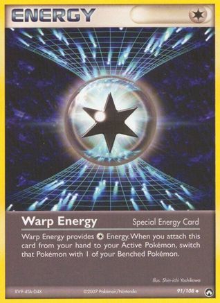 Warp Energy 91/108 - Power Keepers - Poke-Collect