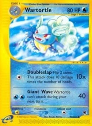 Wartortle 92/165 - Expedition Base Set Reverse Holofoil - Poke-Collect