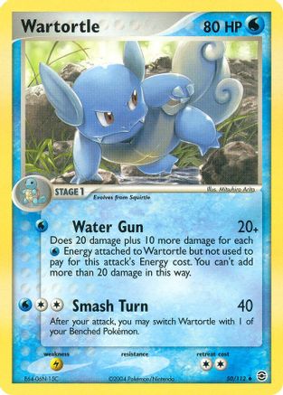 Wartortle 50/112 - FireRed & LeafGreen Reverse Holofoil - Poke-Collect