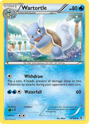 Wartortle 30/149 - Boundaries Crossed - Poke-Collect