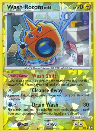 Wash Rotom RT5/111 - Rising Rivals Reverse Holofoil - Poke-Collect