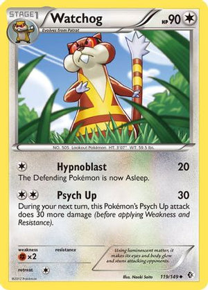 Watchog 119/149 - Boundaries Crossed Reverse Holofoil - Poke-Collect