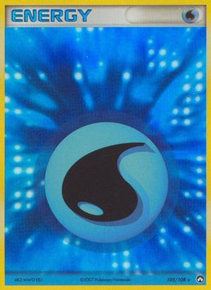 Water Energy 105/108 - Power Keepers Holofoil - Poke-Collect