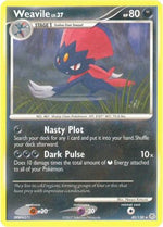 Weavile 40/130 - Diamond & Pearl Reverse Holofoil - Poke-Collect