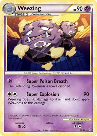 Weezing 38/95 - Call of Legends - Poke-Collect