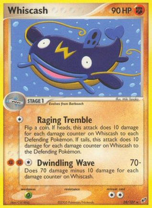 Whiscash 28/107 - Deoxys - Poke-Collect